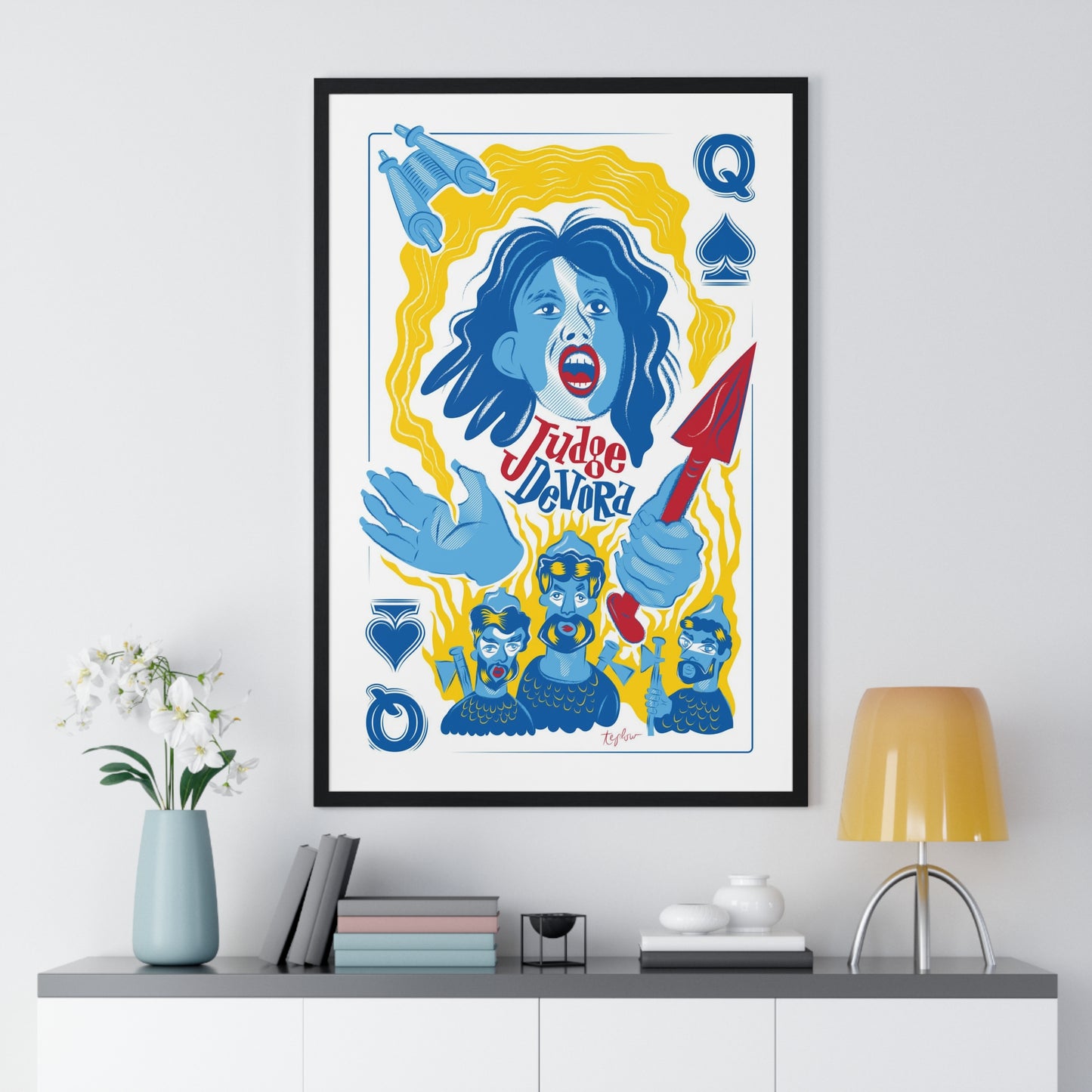 Judge Devora: Premium Framed Vertical Print