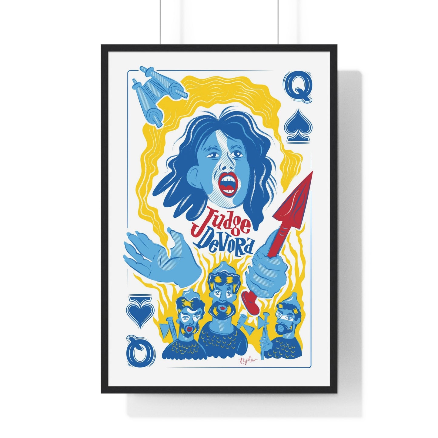 Judge Devora: Premium Framed Vertical Print