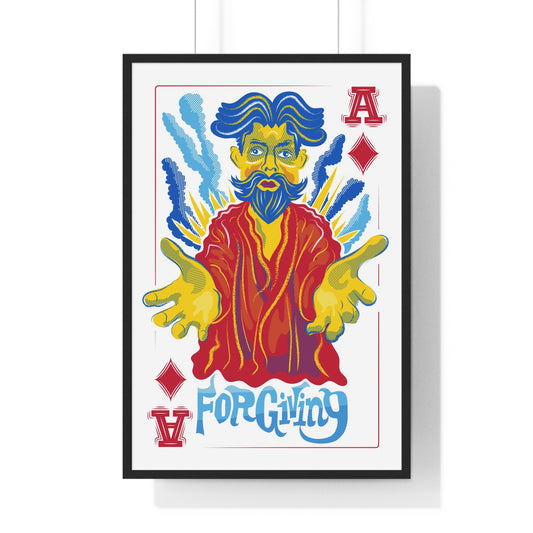 Forgiveness, a divine attribute: Premium Framed Vertical Print