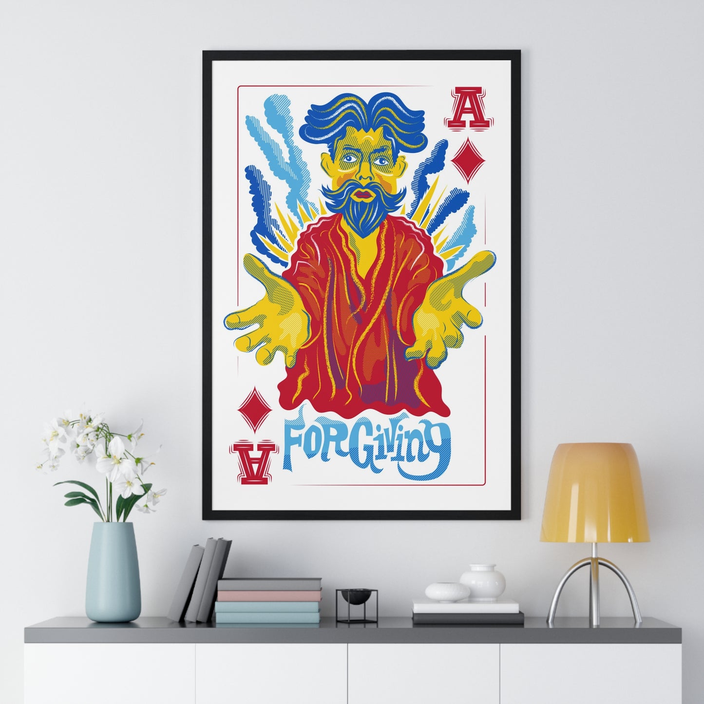 Forgiveness, a divine attribute: Premium Framed Vertical Print